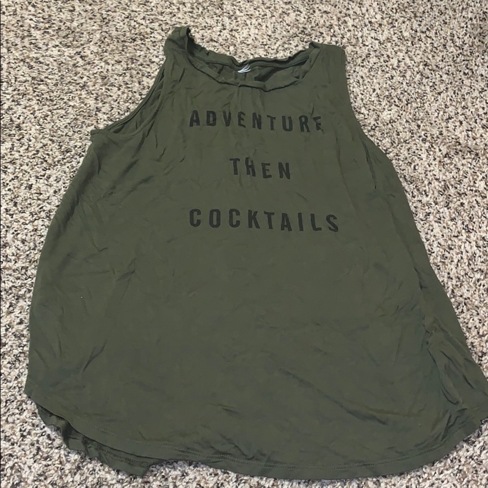 Adventure then cocktails